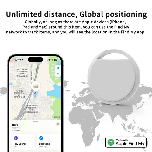 Smart Bluetooth Tracker Tag - In Use