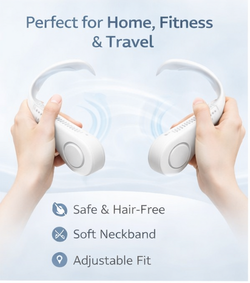 Portable Bladeless Neck Fan Pro